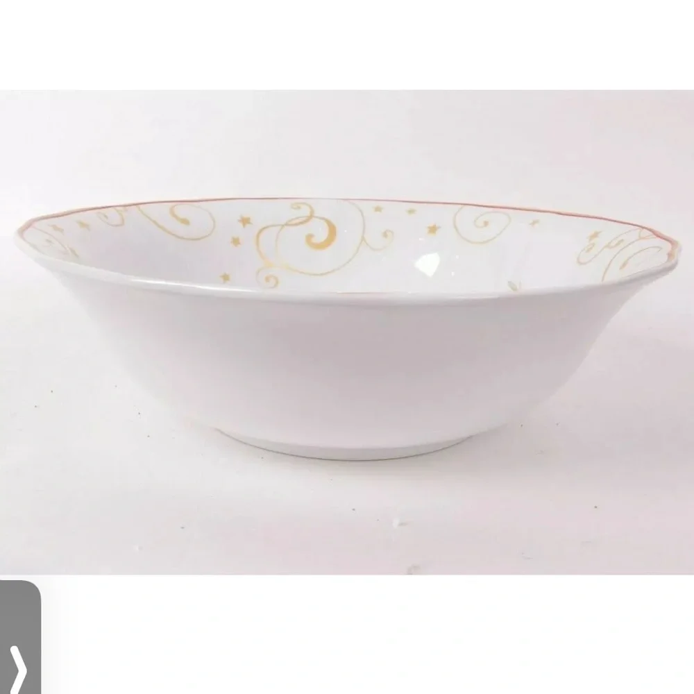 Williams Sonoma Twas Night Before Christmas Large Serving Salad Bowl